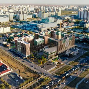  Апартаменты с видом на парк, возле хан-шатыра и медицинского центра